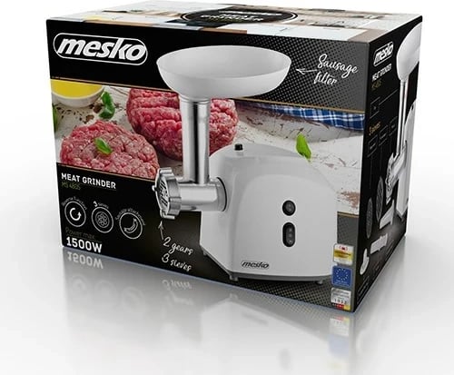 Makinë mishngrire Adler MS 4805, 1500 W, e bardhë