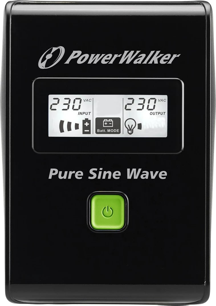 UPS PowerWalker VI 800 SW FR, 0.8 kVA, 480 W, 2 dalje AC, E zezë