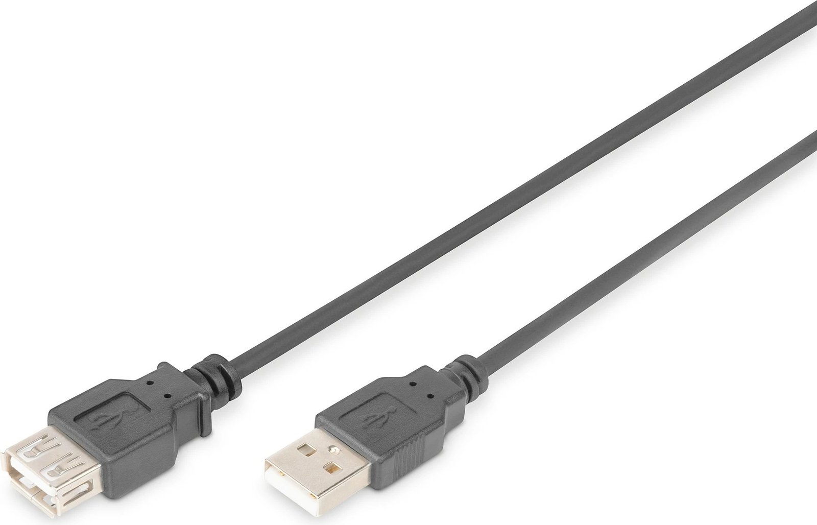 Kabëll USB zgjatës Digitus 5m, USB 2.0, USB A mashkull/femër, e zezë