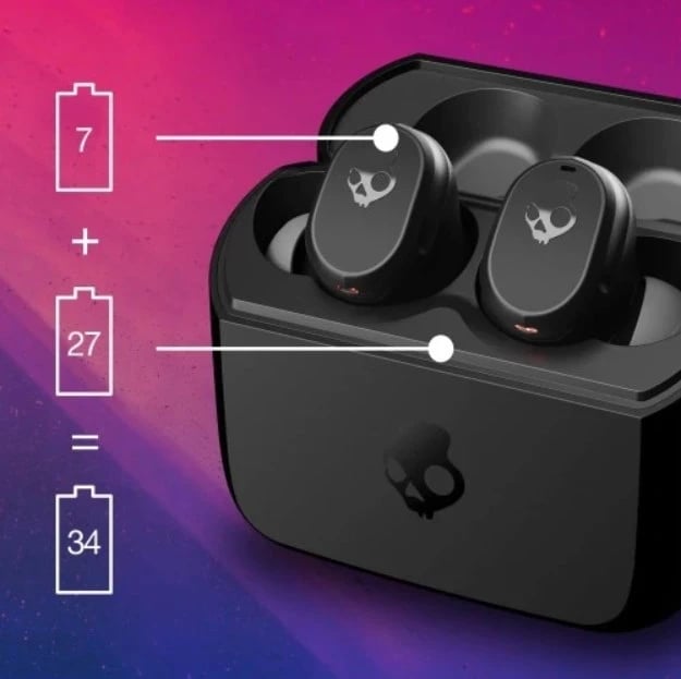 Kufje Skullcandy Dime 3, True Wireless Stereo (TWS), për thirrje/muzikë/sport/përdorim të përditshëm, Bluetooth, ngjyrë e zezë Kufje Skullcandy Dime 3, True Wireless Stereo (TWS), për thirrje/muzikë/sport/përdorim të përditshëm, Bluetooth, ngjyrë e zezë