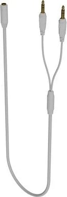 Kufje Genesis Toron 531, me mikrofon të ndashëm, për lojtarë, të bardha