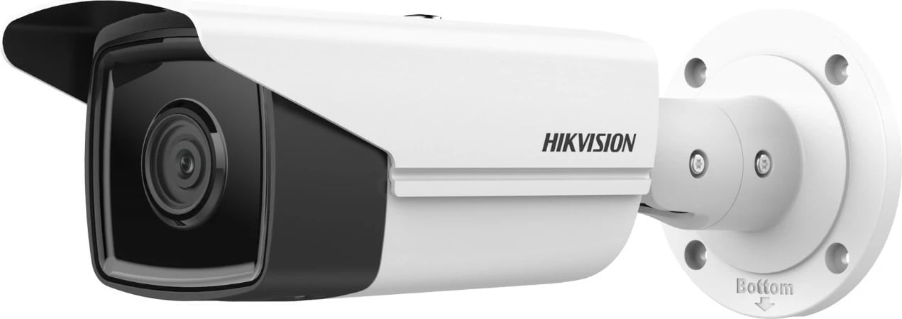 Kamerë rrjeti Hikvision 8MP AcuSense Bullet, e bardhë