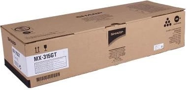 Toner Sharp MX315GT, rendiment deri 24,000 faqe, i zi