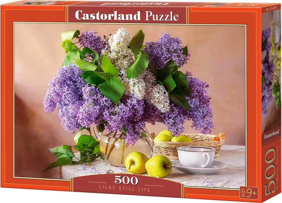 Puzzle Castor 500 pjesë, Lule jargavani në vazo
