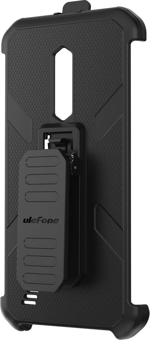 Mbështjellës Ulefone për Armor X12/X12 Pro, UF-C-AX12, me klips dhe karabiner, Zi