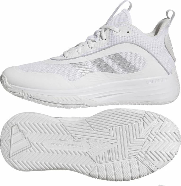 Atlete basketbolli adidas për meshkuj, të bardha