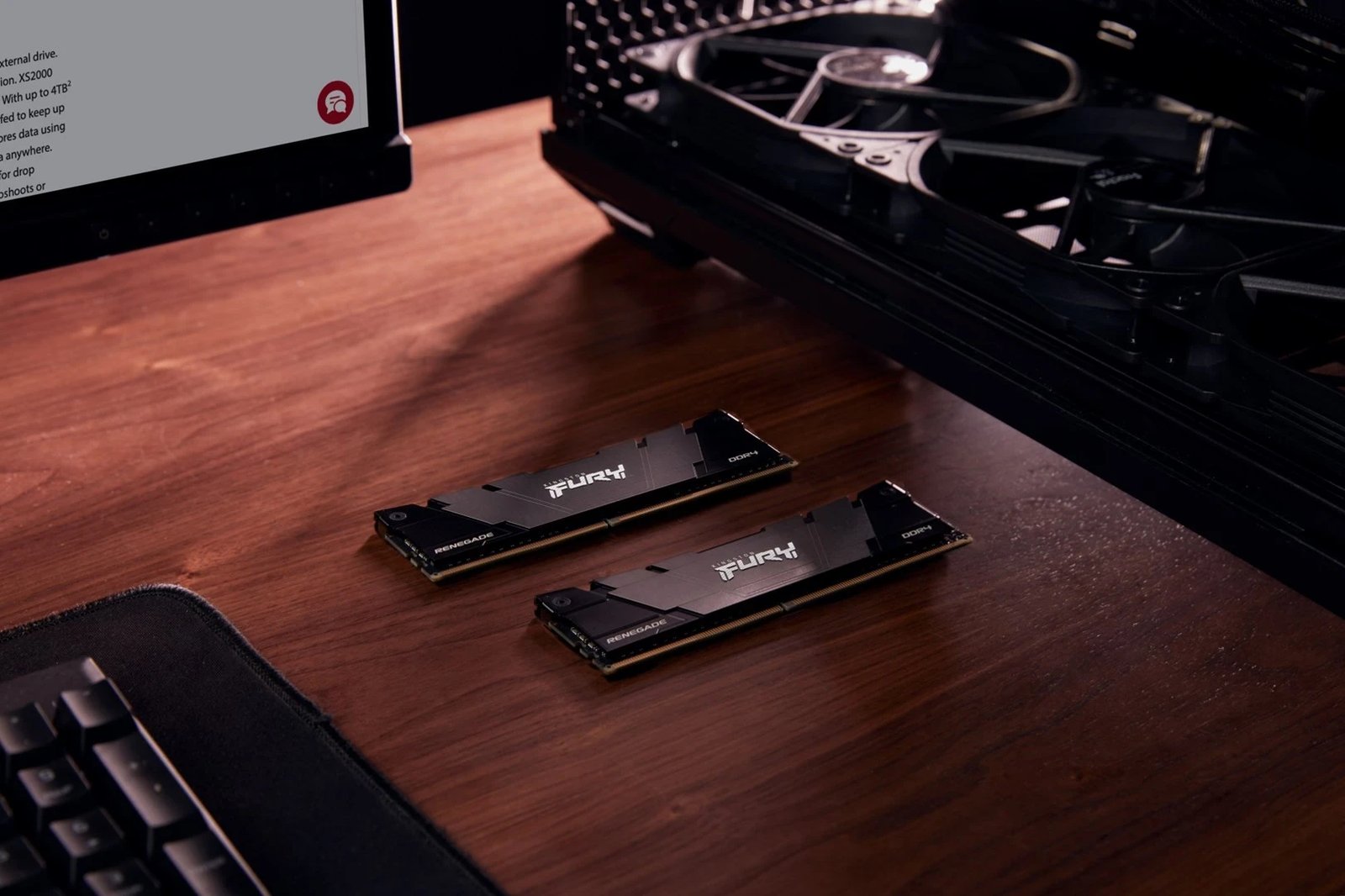RAM Memorje Kingston FURY,16GB (2x8GB) DDR4 CL16 DIMM, të zeza                                                      