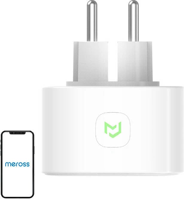 Prizë inteligjente Meross MSS210EU, WiFi, HomeKit, e bardhë