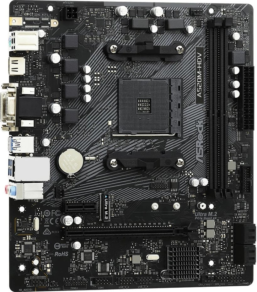 Pllakë amë ASRock A520M-HDV, Socket AM4, micro ATX