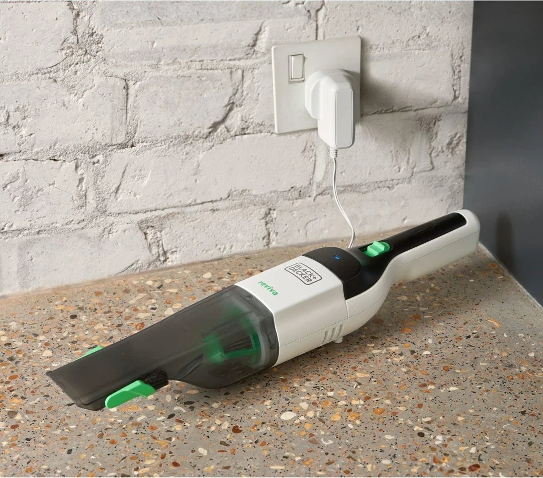 Fshesë dore BLACK+DECKER REVHV8C-QW, pa qese, e bardhë Fshesë dore BLACK+DECKER REVHV8C-QW, pa qese, e bardhë