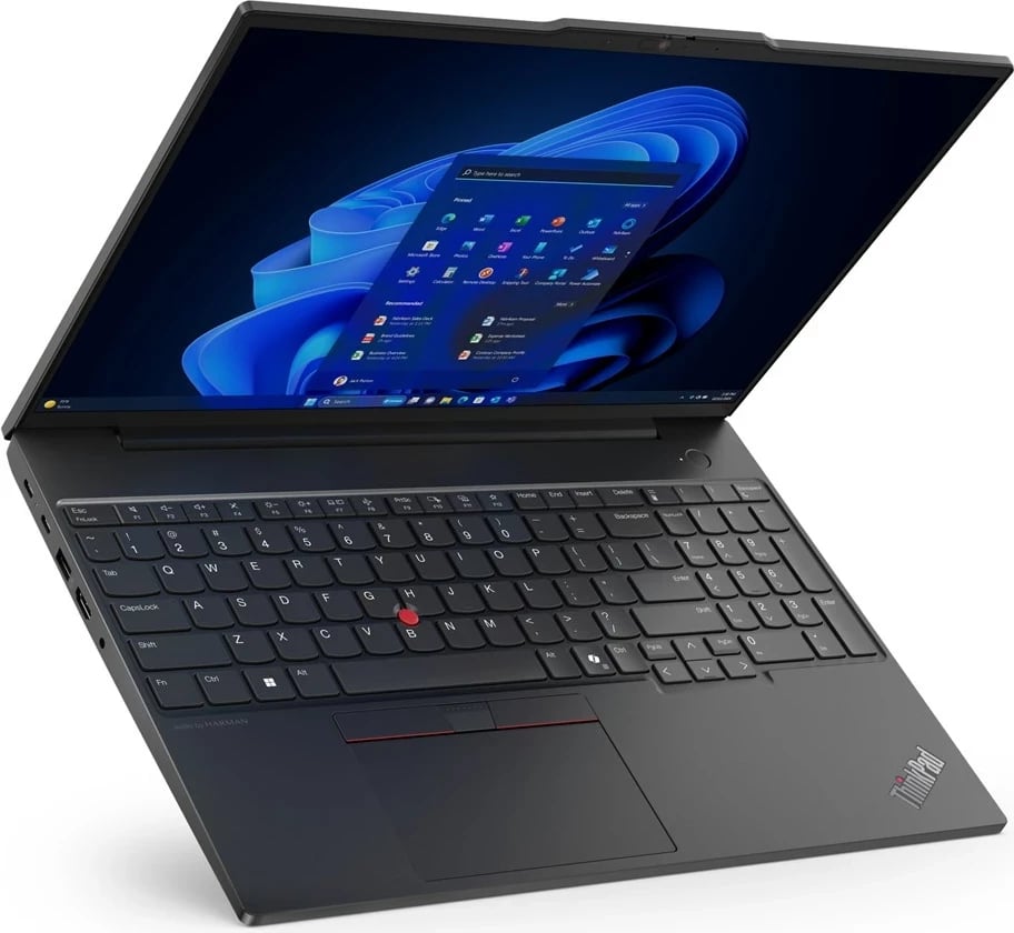 Laptop Lenovo ThinkPad E16, AMD Ryzen™ 7 7735HS, 16 GB RAM, 512 GB SSD, 16" WUXGA, Windows 11 Pro, E zezë