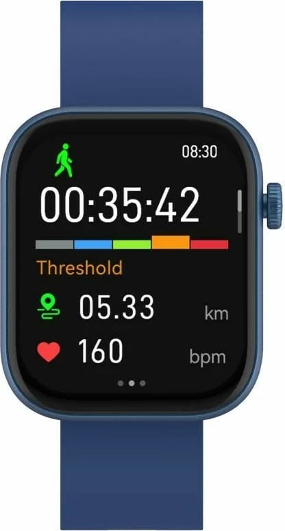 Smartwatch Denver SWC-185BU, 1.85" AMOLED, Blu