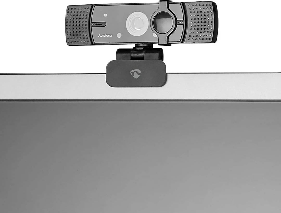 Webcam Nedis WCAM120BK, 8.3 MP, 4K, USB 2.0, E zezë