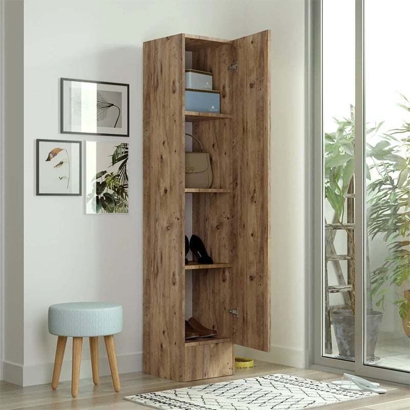 Kabinet-kolonë Xara sonoma 35.5x35.5x180cm