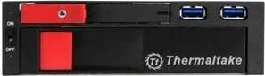 Kasë Thermaltake ST0026Z për HDD/SSD 2.5" + 3.5", 2x USB 3.0, e zezë