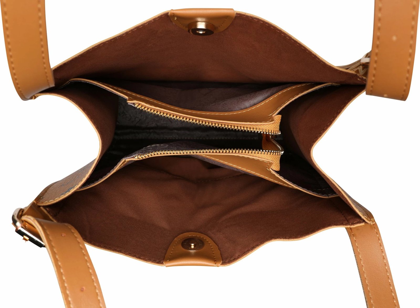 Tote bag ngjyrë mustard Lucky Bees, 352