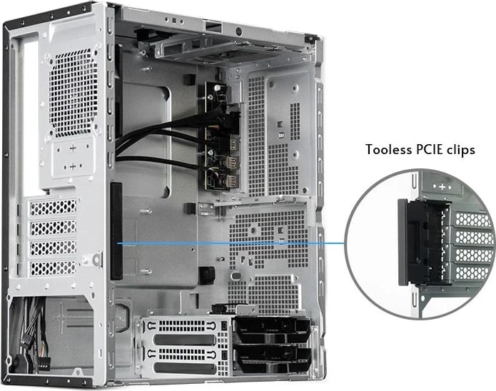 Kasë Chieftec BS-20B-OP, Midi Tower, e zezë
