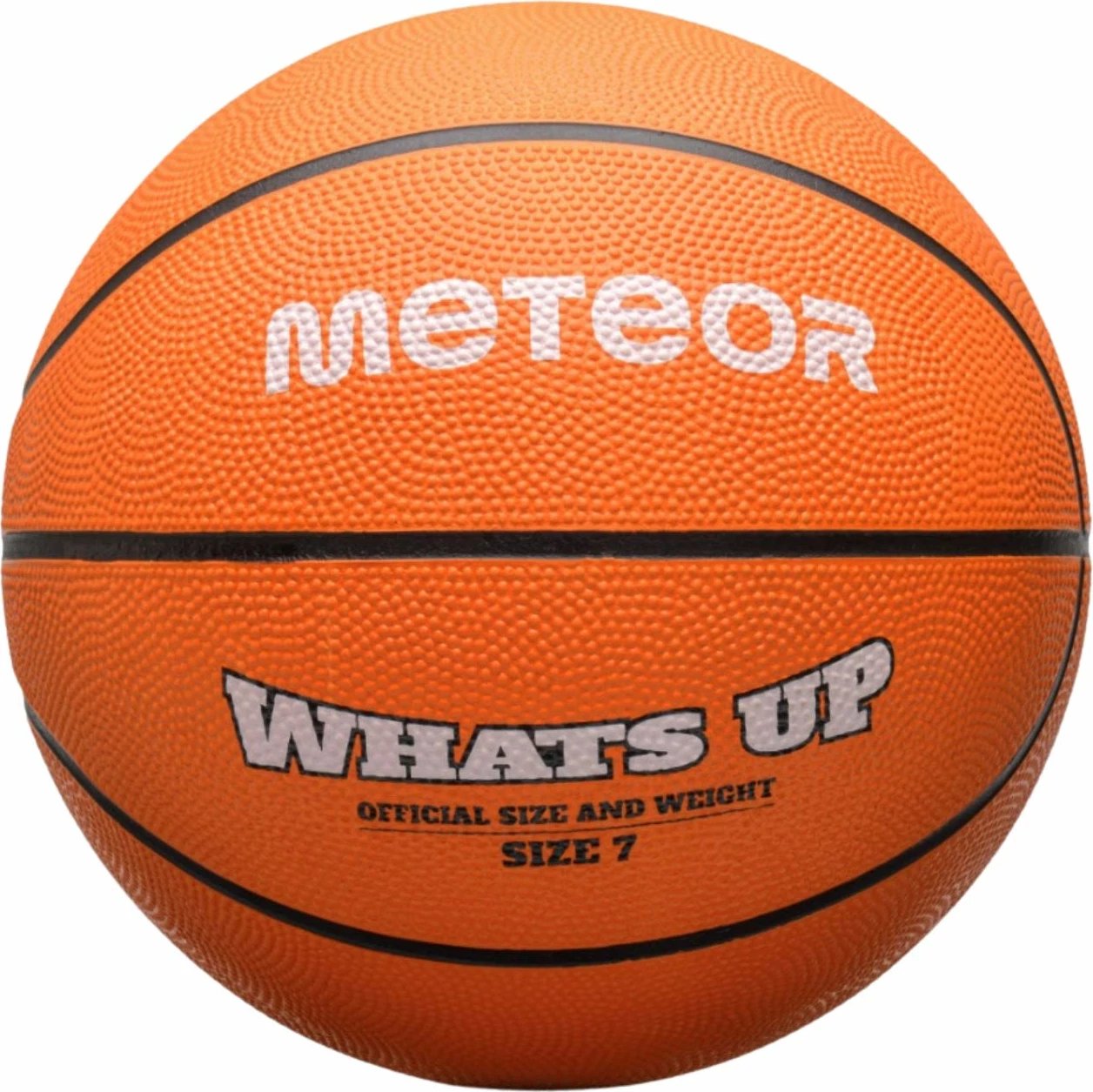 Top basketbolli Meteor për meshkuj, portokalli