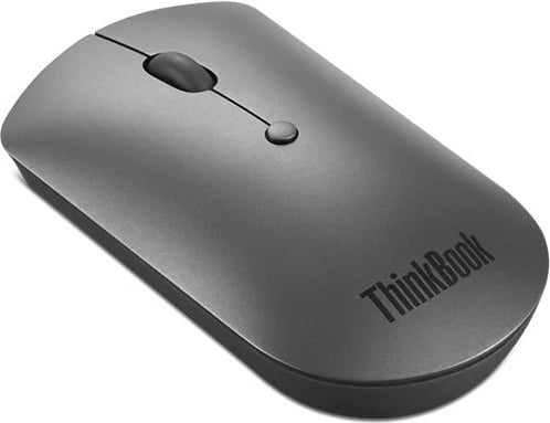 Maus wireless Lenovo ThinkBook Bluetooth Silent Mouse, gri