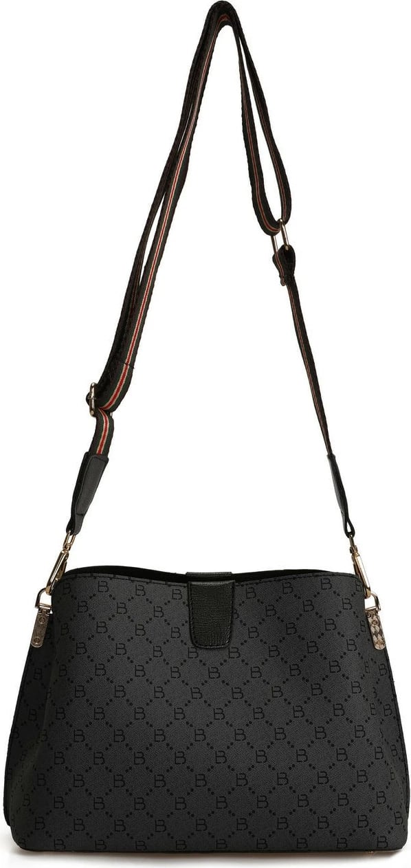 Çantë krahu Lucky Bees, 334 v2, gri e zezë