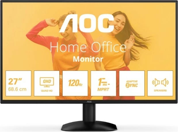 Monitor AOC Q27B35S3, 27", IPS, 120Hz, QHD, i zi