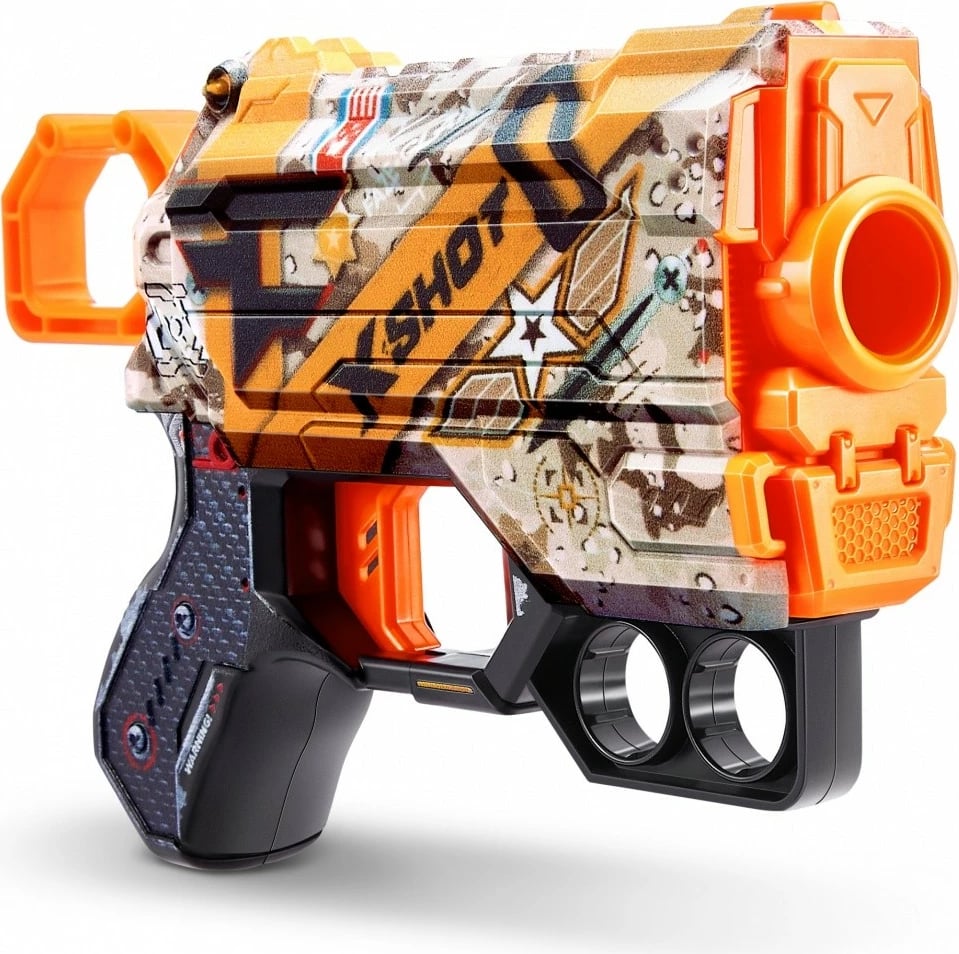 Lodër blaster ZURU X-Shot Skins Menace Faze Launcher, 4 shigjeta, Mix