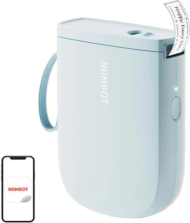 Printer etiketa portabil Niimbot D11H, Bluetooth, 12 mm, kaltër