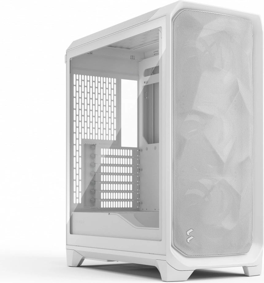 Kasë Fractal Design Meshify 3, ATX/E-ATX/Micro ATX/Mini ITX, xham i temperuar, e bardhë