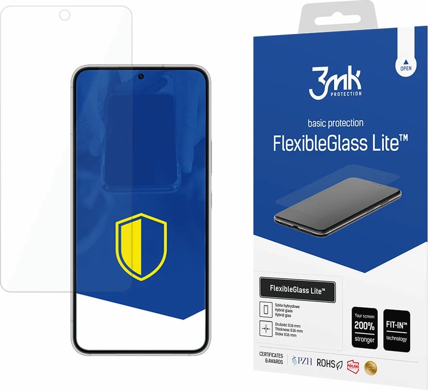 Mbështjellës xhami hibrid 3mk FlexibleGlass Lite për Samsung Galaxy S22