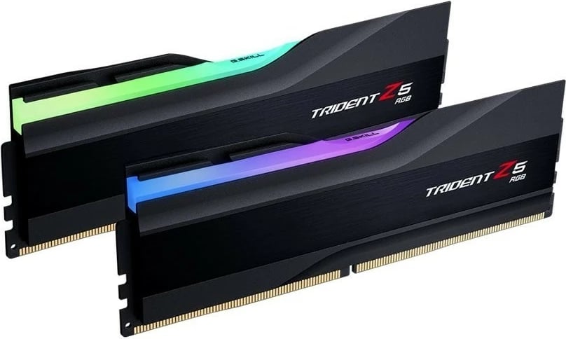 RAM Memorje G.SKILL Trident Z5 RGB, 32GB (2x16GB), DDR5, 6800MHz, CL34, e zezë