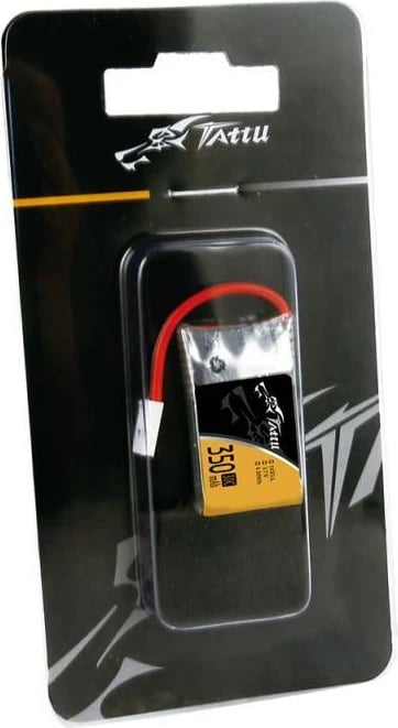 Bateri LiPo Tattu 350mAh 3.7V 30C, për dronë dhe modele ajrore