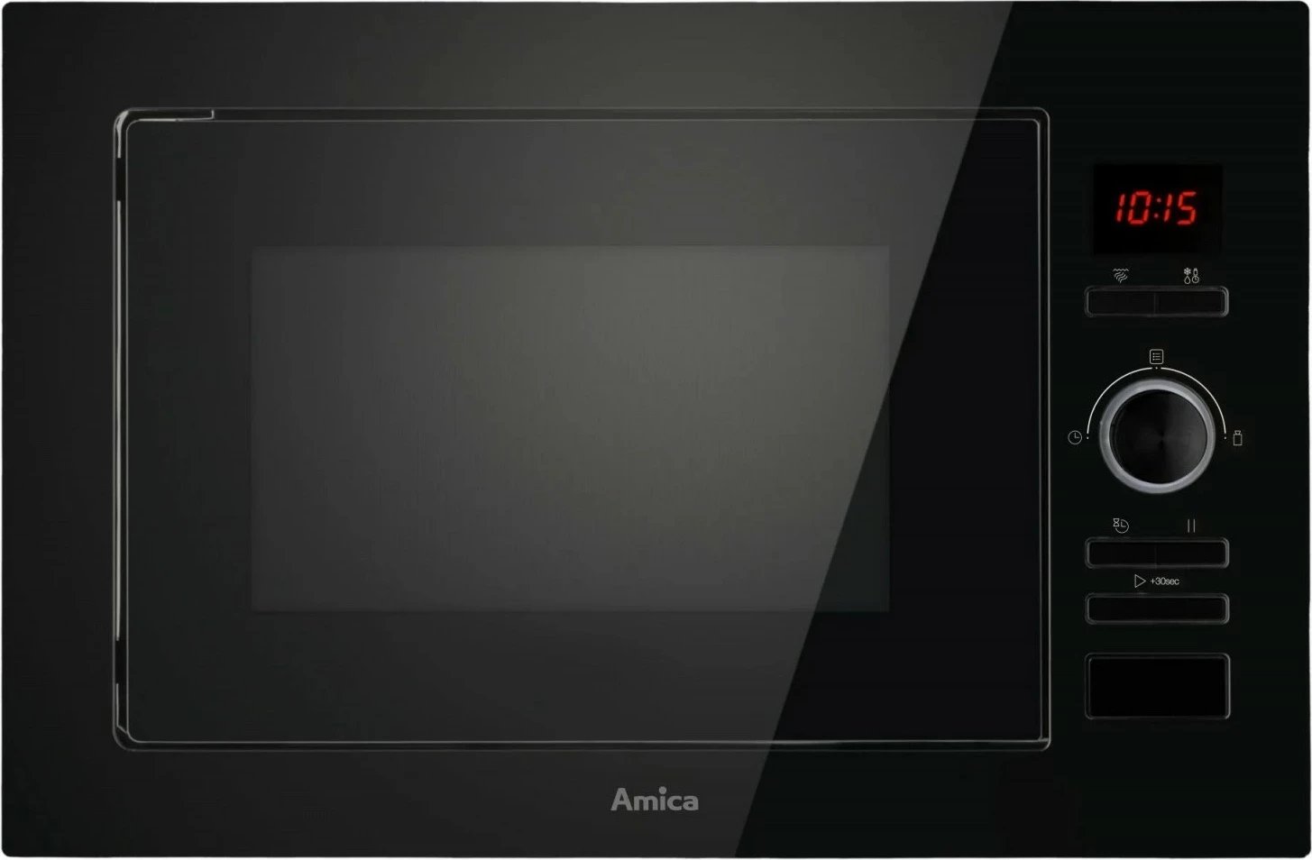 Furrë mikrovale Amica AMMB25E3GB, 25L, Grill, Elektronike, e zezë