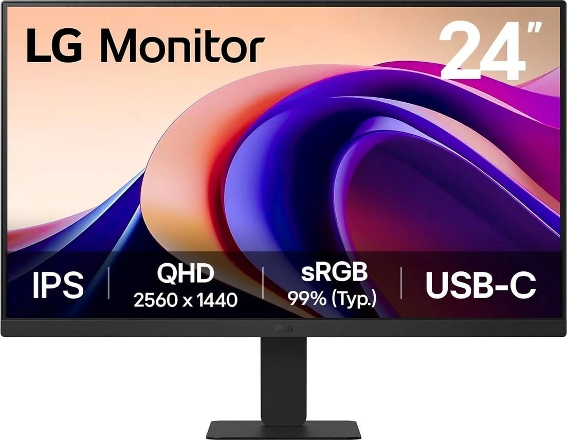 Monitor LG 24U631A-B, 24", 4K Ultra HD, IPS, 100Hz, i zi