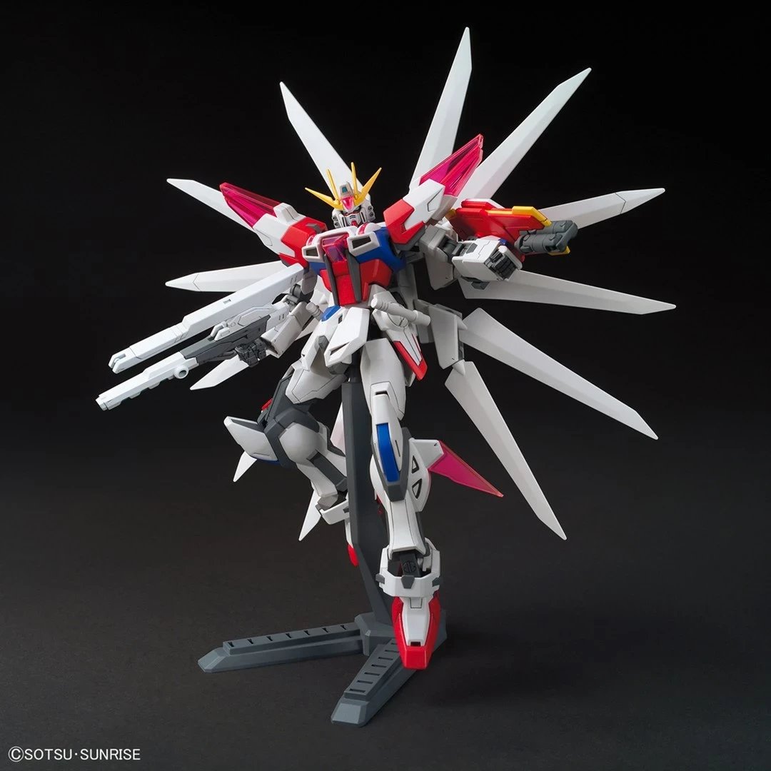 Model plastik Bandai HGBF Build Strike Galaxy Cosmos 1/144, koleksion