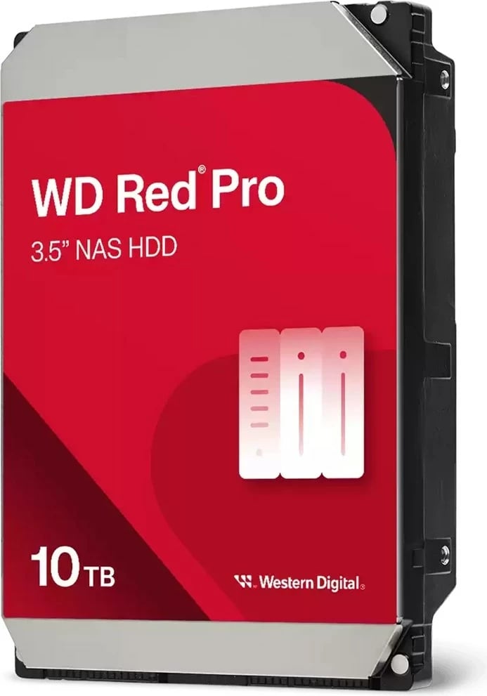 Hard disk Western Digital Red Pro 10 TB, 7200 RPM, 512 MB, 3.5", Serial ATA III
