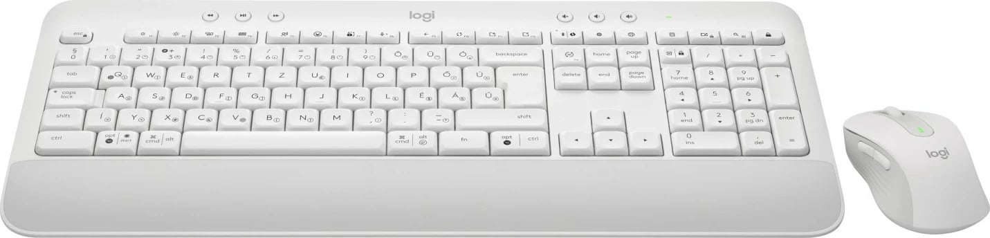 Kasë tastierë me maus Logitech Signature MK650 Combo for Business, wireless, Bluetooth, QWERTZ, e bardhë