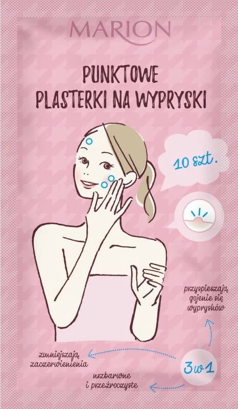 Plastër për puçrra Marion, 10 copë
