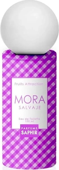 Eau de Toilette për femra Saphir Fruit Attraction Mora Salvaje, 100ml