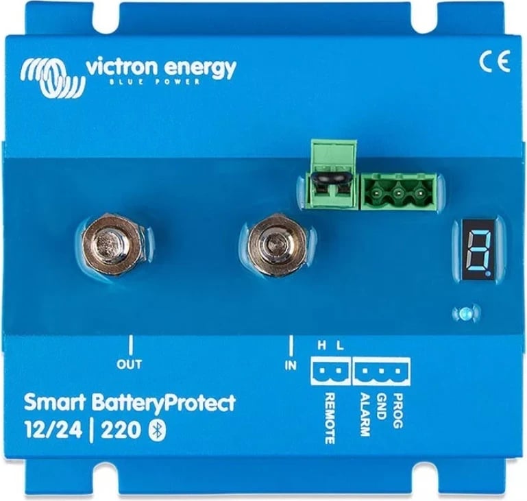 Mbrojtës i Baterisë Smart Victron Energy 12/24V 220A, Blu