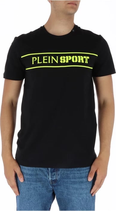 Maicë për meshkuj Plein Sport, e zezë
