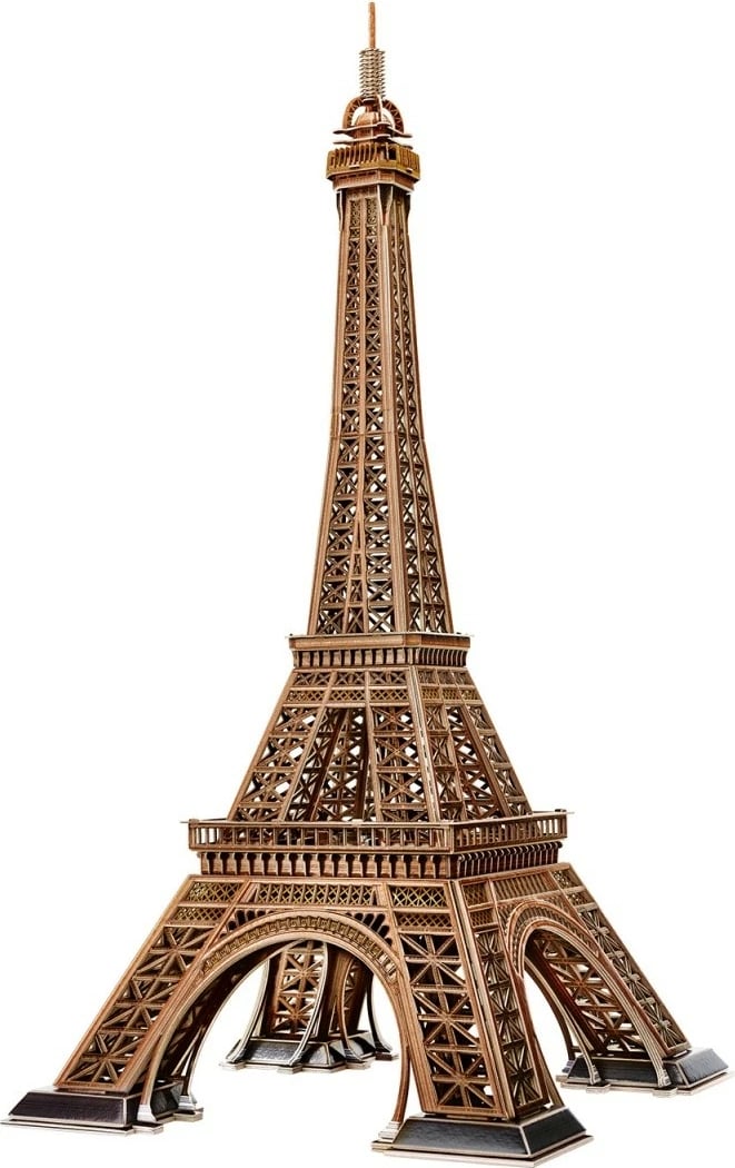 Puzzle 3D Cubic Fun Eiffel Tower, 314 pjesë, shkumë