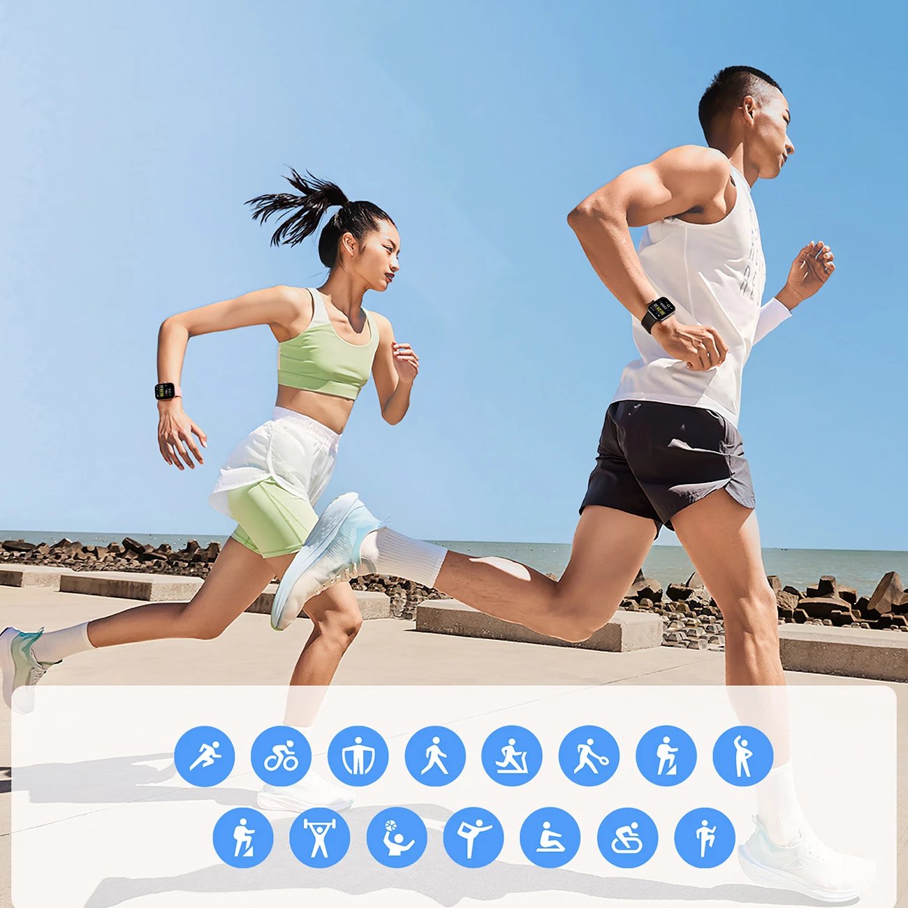 Smartwatch Joyroom Fit-Life JR-FT5 Plus, 1.96 inç, Bluetooth 5.4, 300 mAh, e zezë