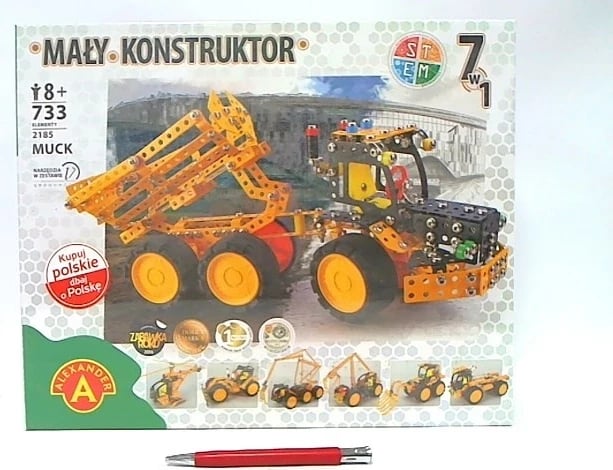 Set konstruktimi Alexander Little Constructor 7 në 1 Muck, 733 pjesë
