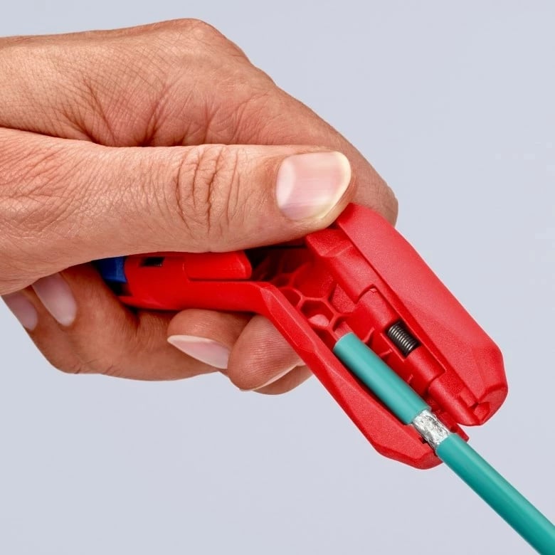 Knipex ErgoStrip, Mbështjellës kabllosh, Kuq
