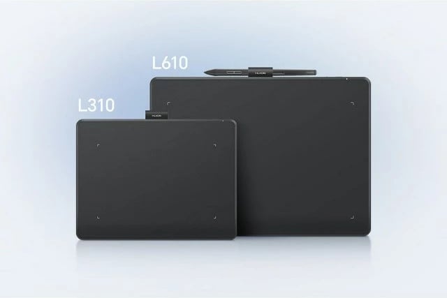 Tablet grafike Huion L310 FREGO S, E zezë