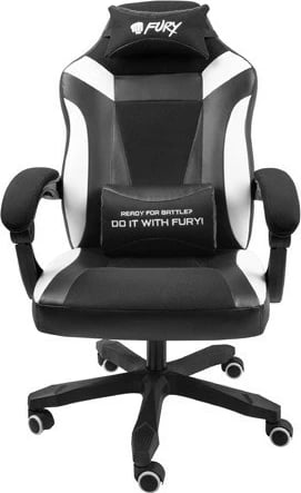 Karrige gaming Fury Avenger M+ NFF-1710, e zezë dhe e bardhë