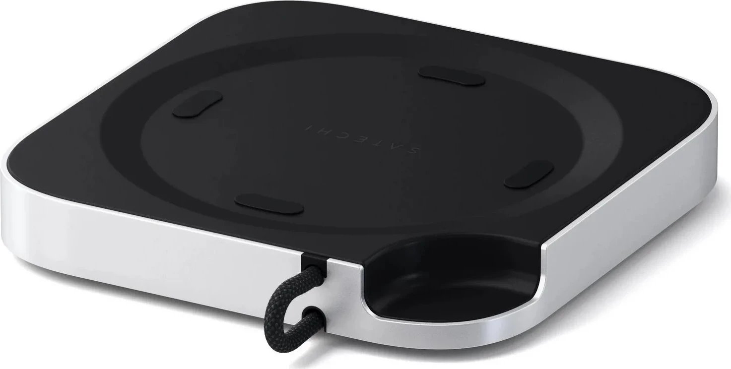 Stand & hub Satechi për Mac Mini M4/M4 Pro, slot SSD M.2 NVMe, silver