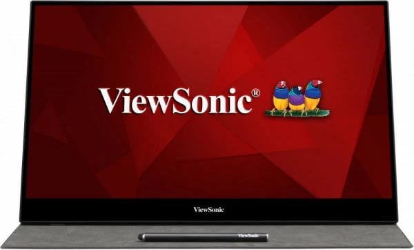 Monitor portativ ViewSonic TD1655 16:9 FHD IPS Touch 15.6" silver