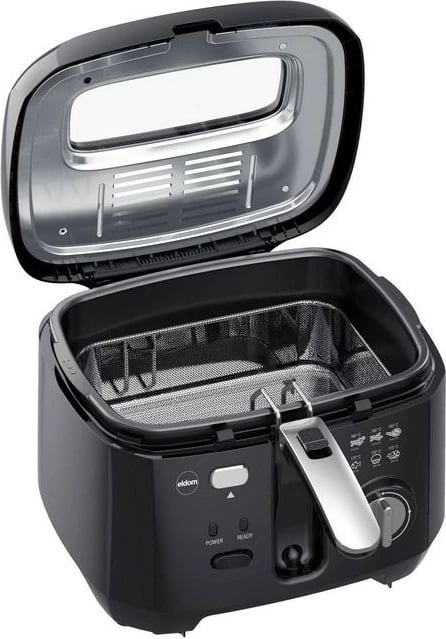 Friteuzë Eldom FR18, 2.5L, 1800W, e zezë