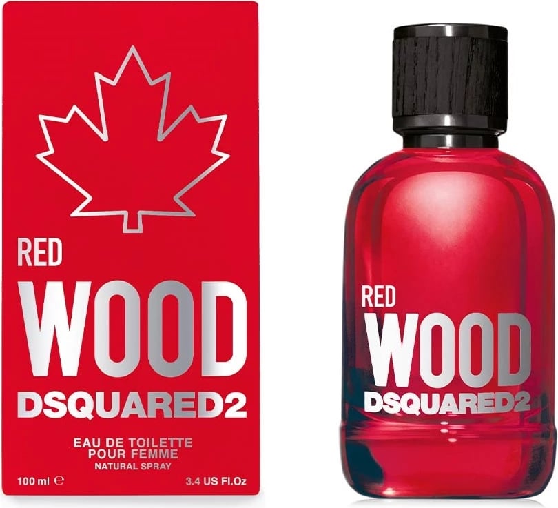Eau de Toilette për femra Dsquared2 Red Wood Pour Femme, 100ml